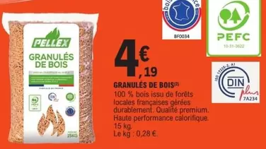 Granules De Bois