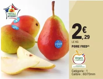 Poire Fred