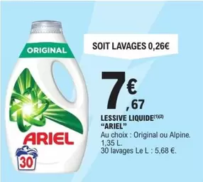 Ariel - Lessive Liquide