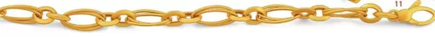 Bracelet Maille Fantaisie, 18,5cm , Or Jaune 6,53g offre à 589€ sur E.Leclerc Le Manège à Bijoux