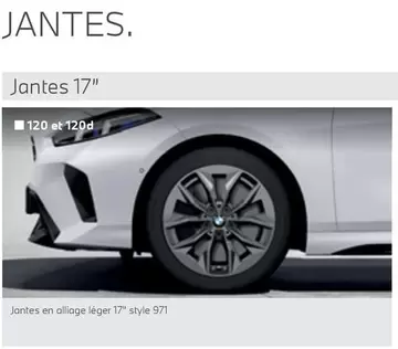 Jantes En Alliage Léger 17" Style 971 offre sur BMW