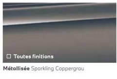 Métallisée Sparkling Coppergrau offre sur BMW