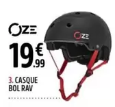 Oze - Casque Bol Rav offre à 19,99€ sur Intersport