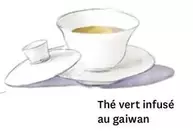 The Vert Infuse Au Gaiwan offre sur Le Palais des Thés