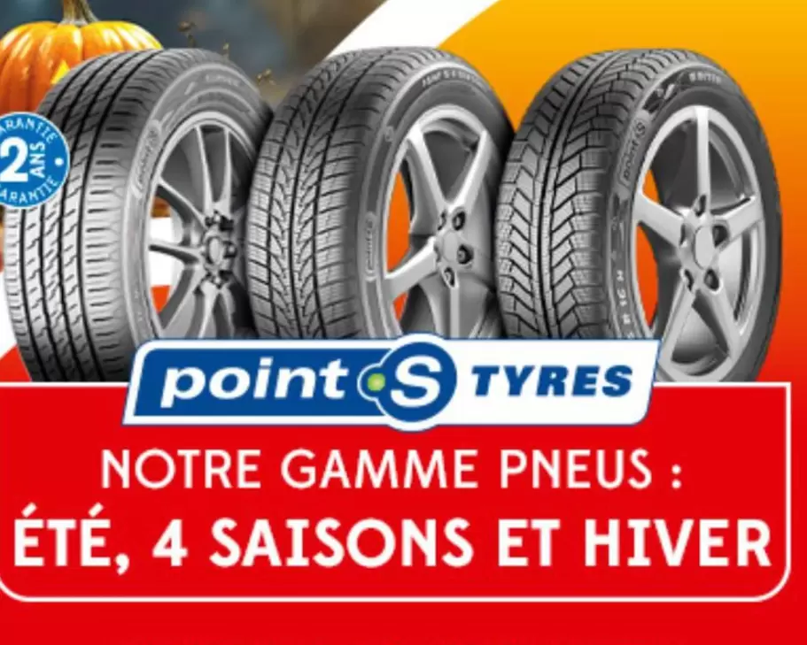 Pneus offre sur Point S