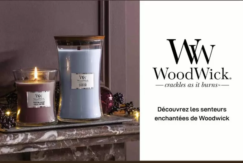 Woodwick offre sur VillaVerde