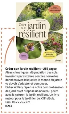 Créer Son Jardin Résilient offre sur VillaVerde