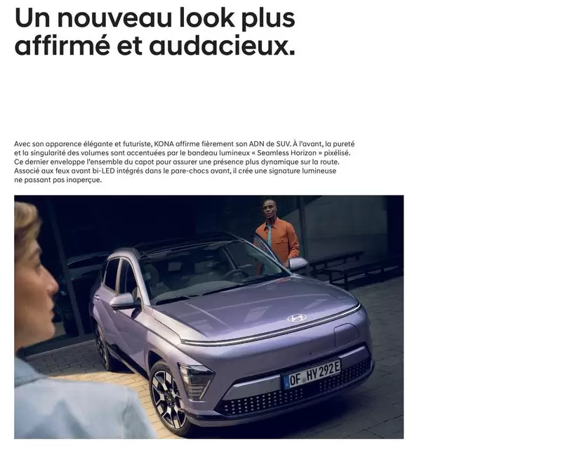 Un Nouveau Look Plus Affirmé Et Audacieux offre sur Hyundai