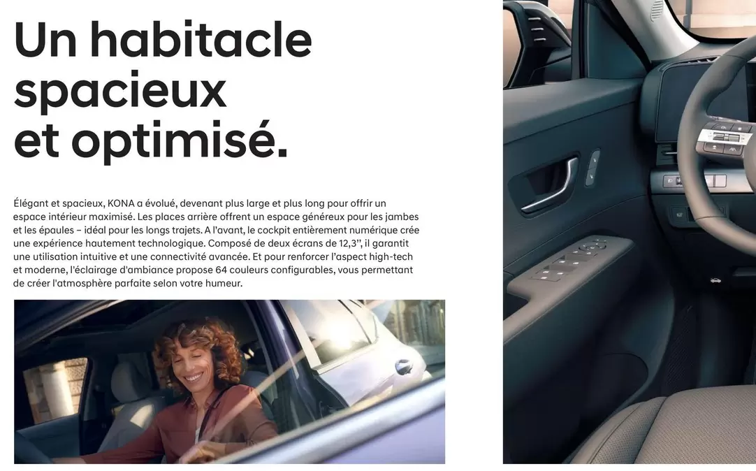 Un Habitacle Spacieux Et Optimise offre sur Hyundai