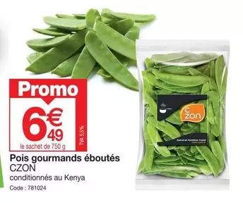 Promo - Pois Gourmands Éboutés offre à 6,49€ sur Promocash