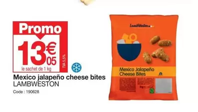 Promo - Mexico Jalapeno Cheese Bites offre à 13,05€ sur Promocash