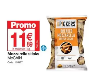 Promo - Mozzarella Sticks offre à 11,89€ sur Promocash