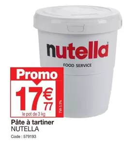 Nutella - Pâte À Tartiner offre à 17,77€ sur Promocash