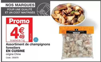 En Cuisine - Assortiment De Champignons Forestiers offre à 4,49€ sur Promocash