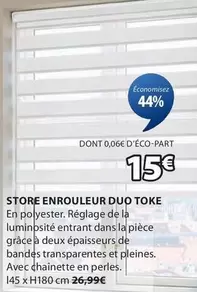 Toke - Store Enrouleur Duo offre à 15€ sur JYSK