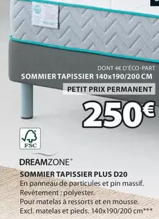 Dreamzone - Sommer Tapissier Plus D20 offre à 250€ sur JYSK