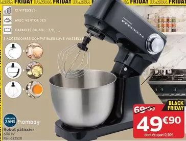 HomDay - Robot Pâtissier offre à 49,9€ sur Gifi