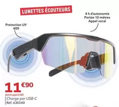 Lunettes Écouteurs offre à 11,9€ sur Gifi