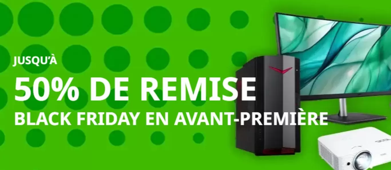 Grill offre sur Acer