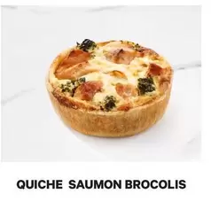 Quiche Saumon Brocolis offre sur Eric Kayser