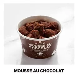 Mousse Au Chocolat offre sur Eric Kayser