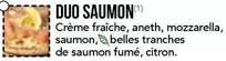 Saumon offre sur La Boîte à Pizza