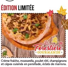 Alimentation offre sur La Boîte à Pizza