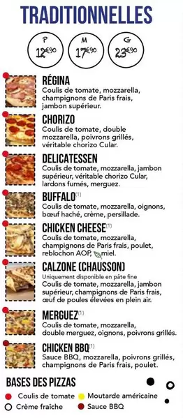 Calzone Chaussion offre à 17,99€ sur La Boîte à Pizza