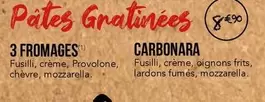 Carbonara offre à 8,9€ sur La Boîte à Pizza