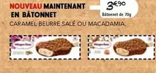 Bâtonnet offre à 3€ sur La Boîte à Pizza