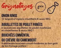 Alimentation offre sur La Boîte à Pizza