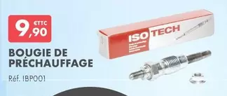 Iso Tech - Bougie De Préchauffage offre à 9,9€ sur Autodistribution