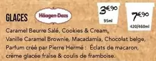 Glaces offre à 7,49€ sur La Boîte à Pizza