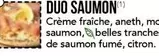 Saumon offre sur La Boîte à Pizza