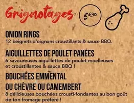 Alimentation offre sur La Boîte à Pizza