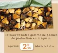 Retrouvez Notre Gamme De Bâches De Protection En Magasin offre à 2,95€ sur Espace emeraude