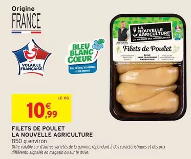 la nouvelle agriculture - filets de poulet