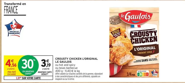 Le gaulois - Crousty Chicken L'original