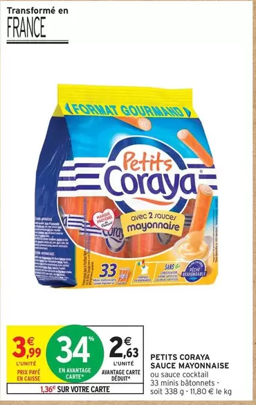 Coraya - Petits  Sauce Mayonnaise