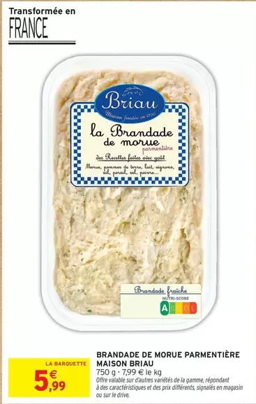 persil - brandade de morue parmentière