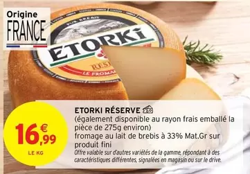 Etorki - Reserve