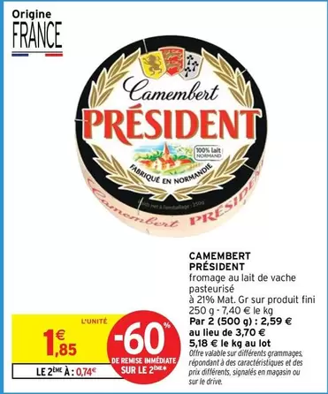 Président - Camembert