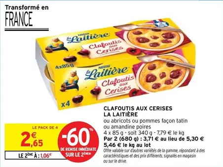 La Laitière - Clafoutis Aux Cerises