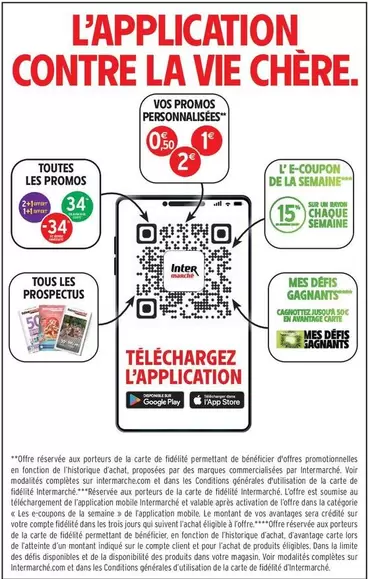 L'applications - Téléchargez offre sur Intermarché Contact