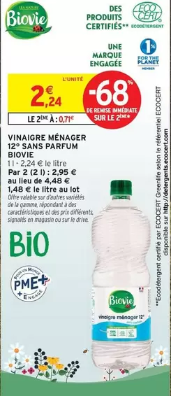 Lea - Vinagre Ménager 12° Sans Parfum offre à 2,24€ sur Intermarché