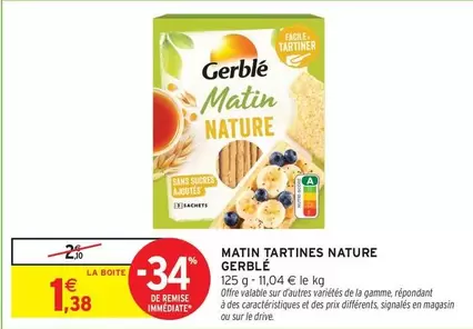 Gerblé - Matines Nature