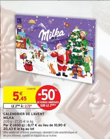 Milka - Calendrier De L'avent