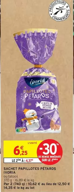 Ivoria - Sachet Papillotes Pétards