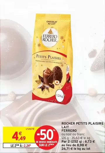 Ferrero Rocher - Rocher Petits Plaisirs Lait