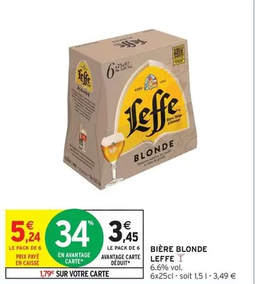 Leffe - Bière Blonde